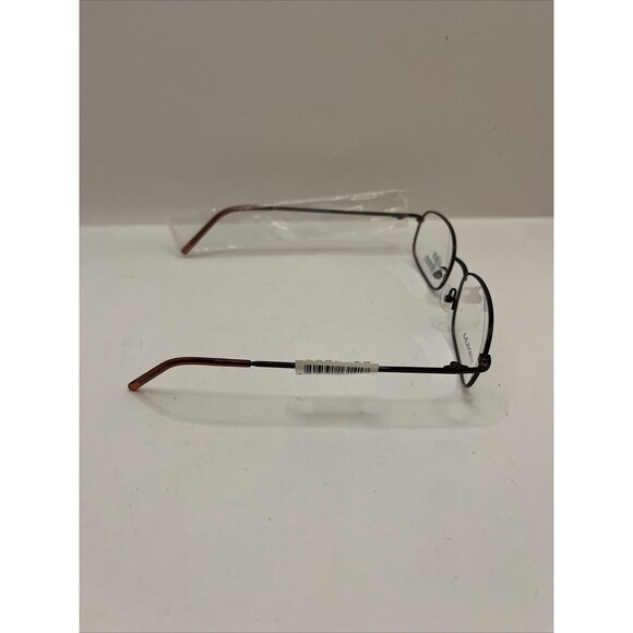 Earth Elements Eyeglasses Titanium WMEE100 229 Demo Lens Brown 53-19-140 - Picture 5 of 7